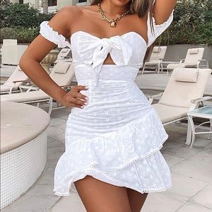New White Fashion Nova Dress